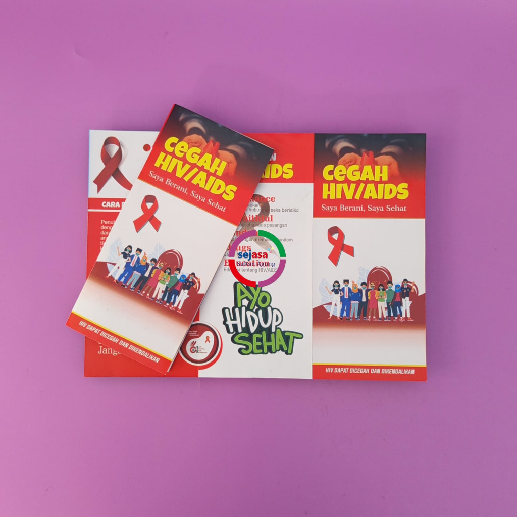 

Leaflet Cegah HIV / AIDS | Leaflet HIV/AIDS | Brosur Kenali Dan Waspada HIV/AIDS