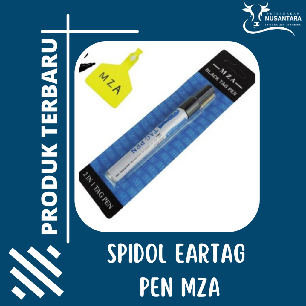 

Berkualitas Spidol Eartag Pen Mza Permanent EarTag Marker Tahan Air Termurah