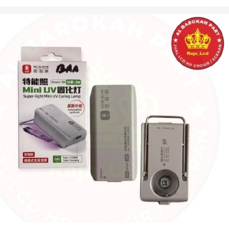 YCS  LAMPU UV / MINI UV CURING LAMP