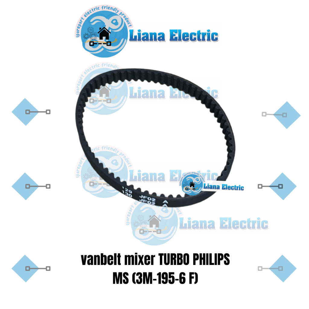 Fanbelt Mixer TURBO 3M 195-6 F / Vanbelt Mixer TURBO