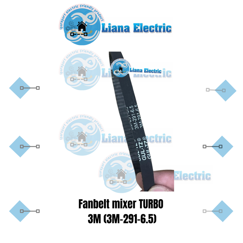 Vanbelt Mixer Turbo 3M - 291 - 6.5 / Fanbelt Mixer Turbo