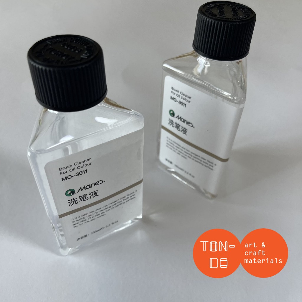 

MARIES BRUSH CLEANER FOR OIL COLOUR TYPE : MO-3011 100ml