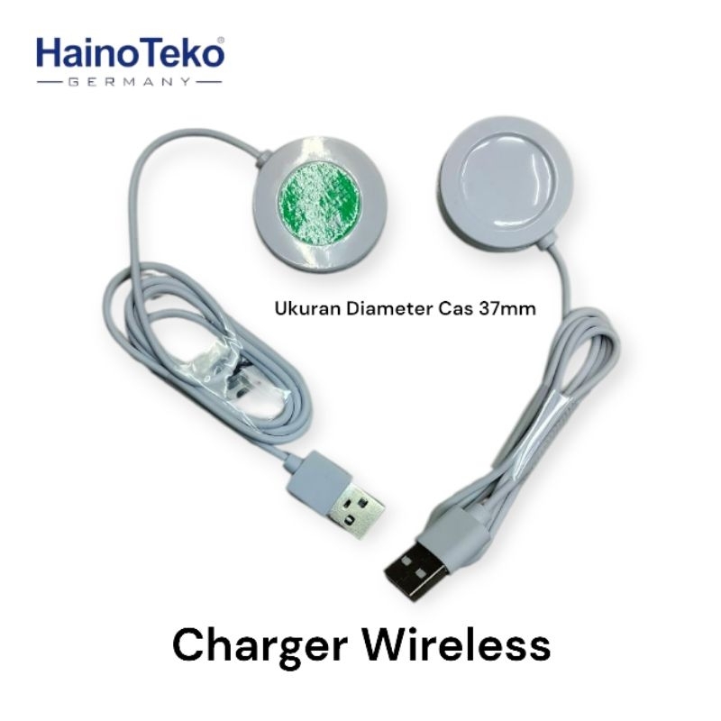 Charger Wireless Magnetic Smartwatch HainoTeko Casan Jam Tangan Pintar