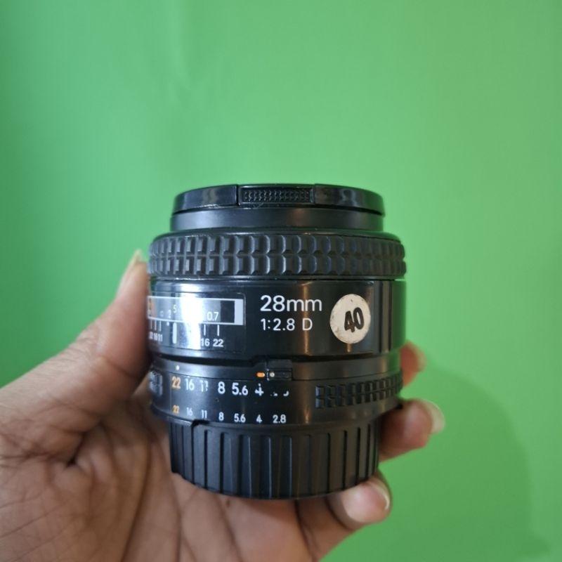 Nikon af 28mm f2.8 / fix nikon 28mm / nikon afd 28mm