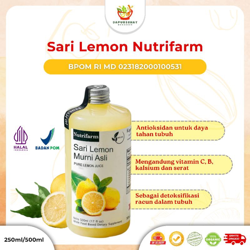 

SARI LEMON NUTRIFARM 500ML / SARI LEMON FRESH / SARI LEMON CALIFORNIA / SARI LEMON PURE / AIR LEMON / AIR LEMON ORIGINAL / JUS LEMON / SARI LEMON / SARI LEMON DARI BUMI / LEMOVITA / SARI LEMON GEMELI LEMOVITA NUTRILOGY OFFICIAL BEORGANIK