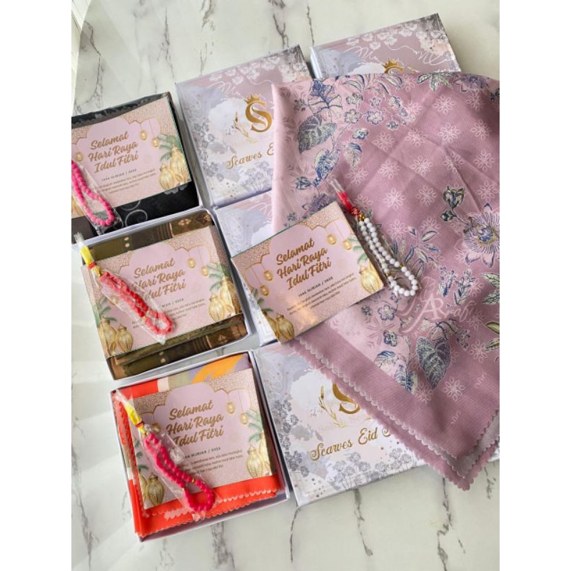 

Hampers Lebaran/hampers kerudung lebaran