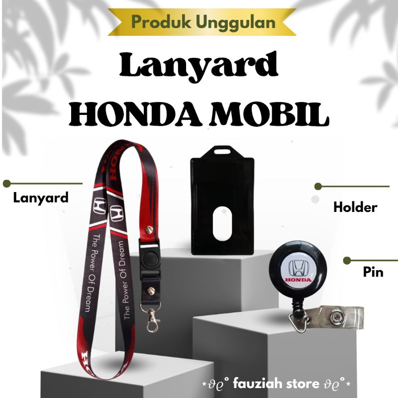 

READY! TALI ID CARD HONDA MOBIL TERBARU / LANYARD HONDA MOBIL TERBARU Termurah!!