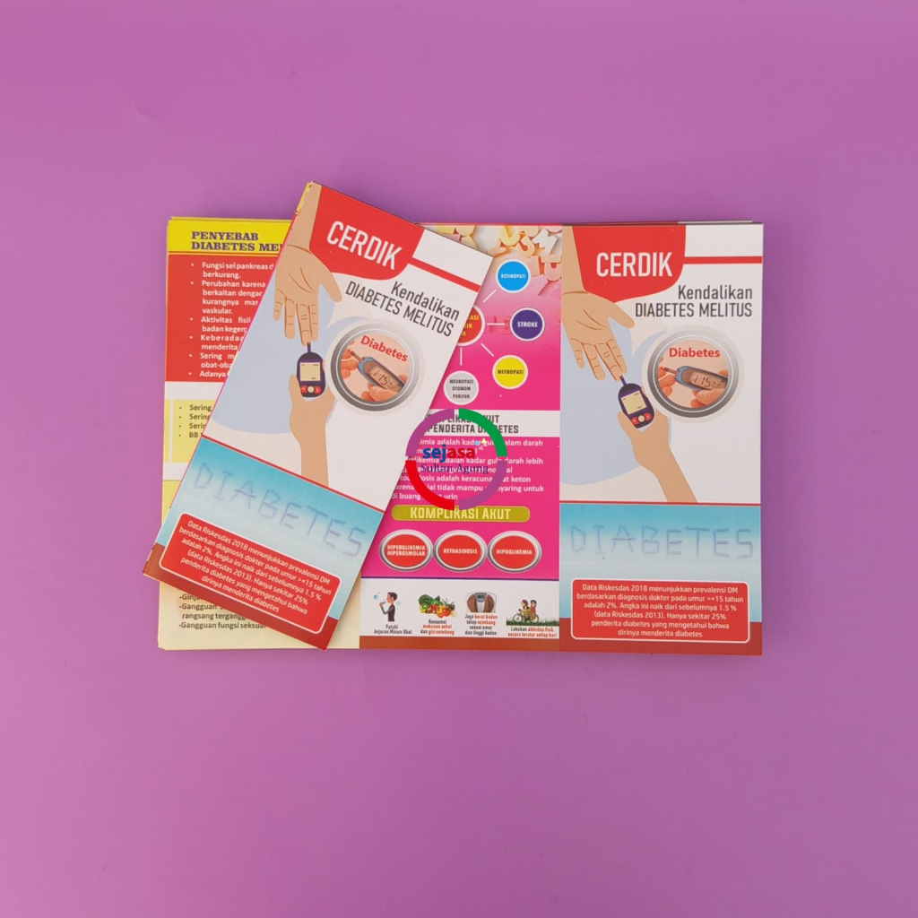 

Leaflet Kendalikan Diabetes Melitus | Brosur Diabetes Melitus | Brosur DM | Brosur Kesehatan Murah
