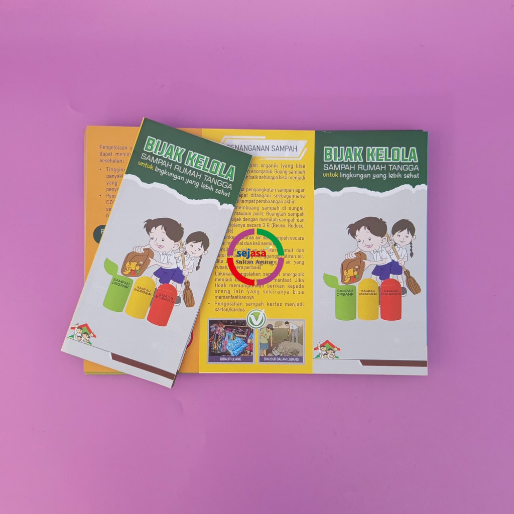 

Leaflet Bijak Kelola Sampah | Leaflet 3R | Go Green