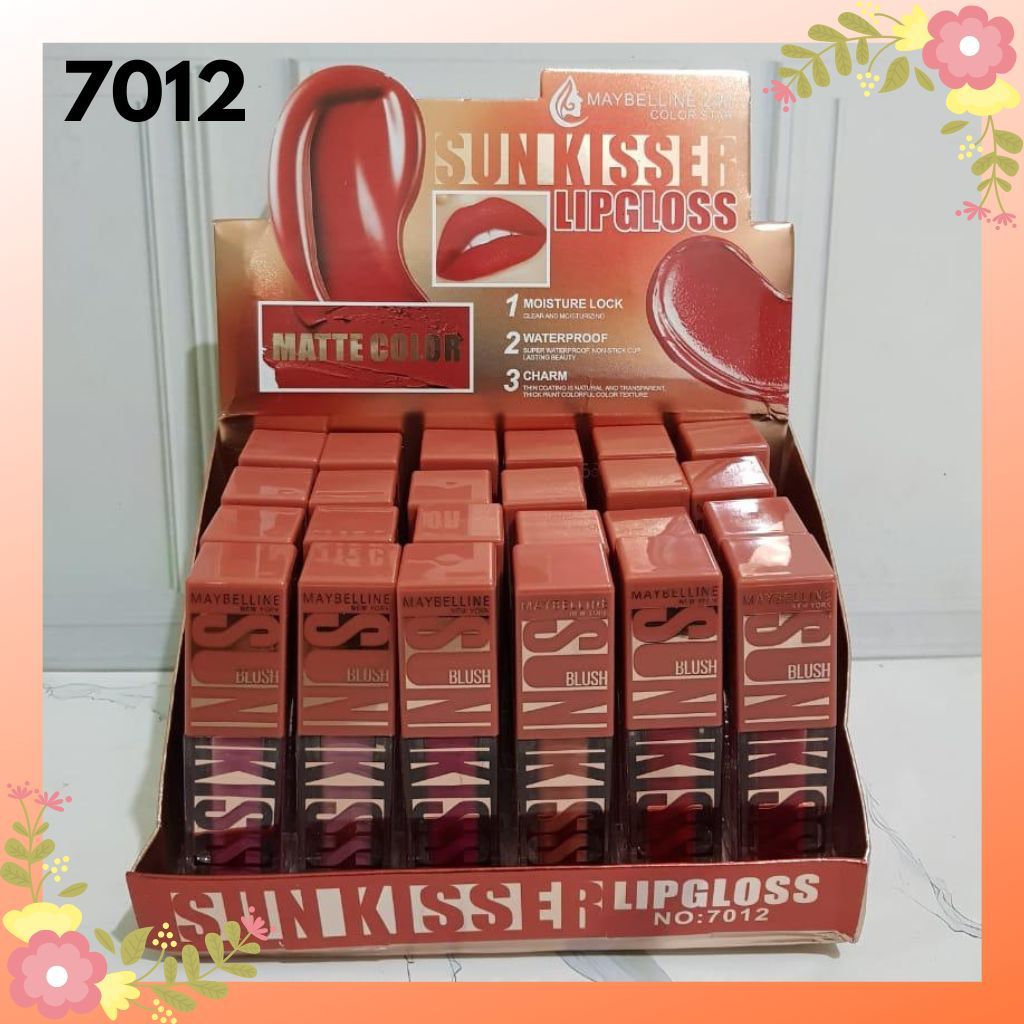 [LUSINAN] Lipgloss Kiss Beauty Velvet Air / Nude Series