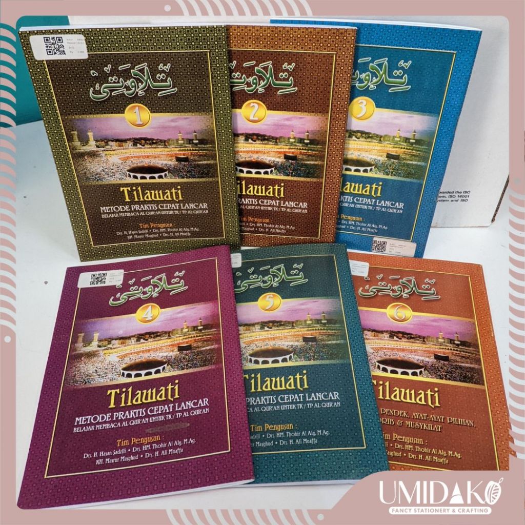 [UMIDAKO] BUKU MENGAJI TILAWAH | JILID 1-6