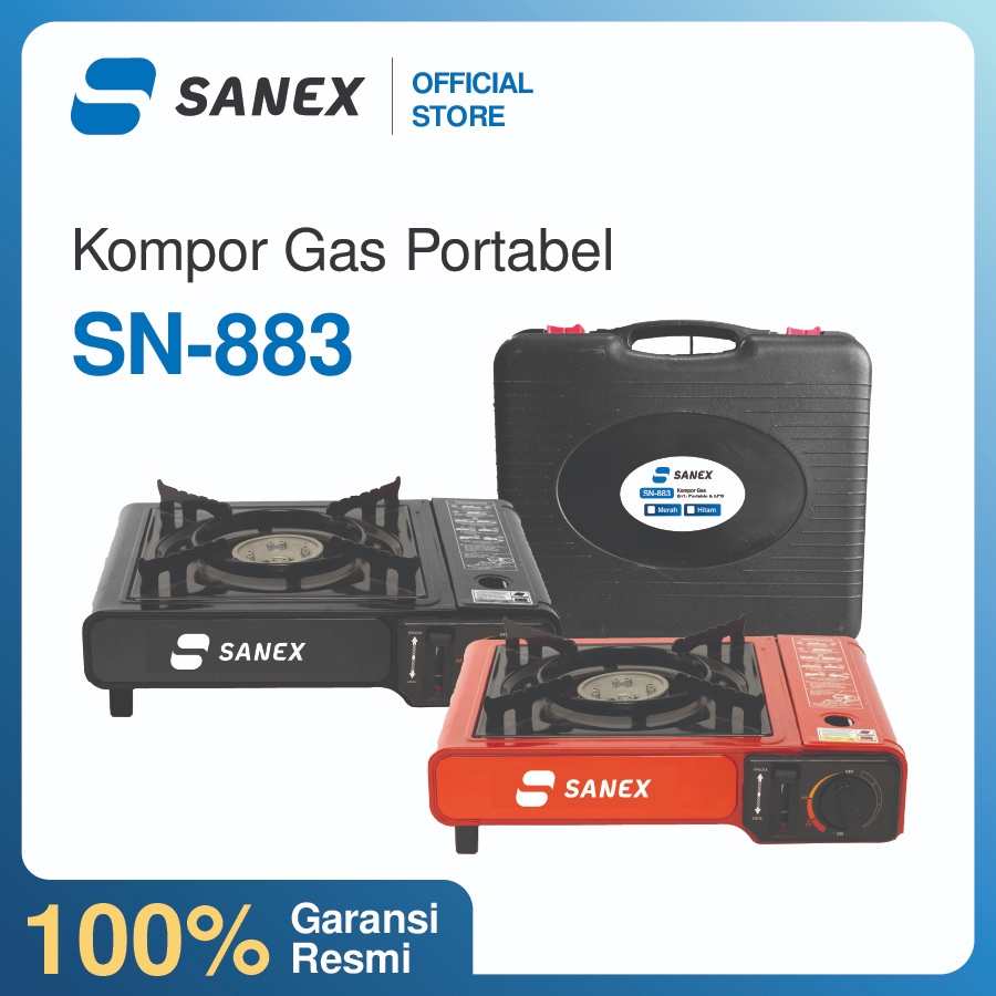 KOMPOR PORTABEL SANEX 883 2 IN 1 / PORTABLE STOVE SANEX