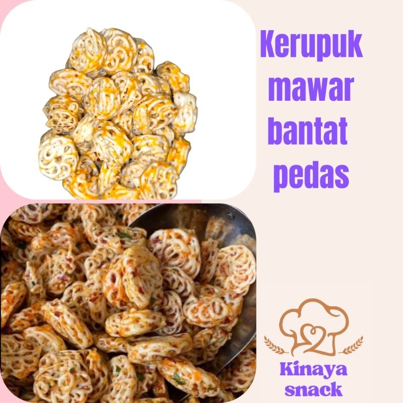 

Kerupuk Pedo Seblak viral / kerupuk mawar bantat pedas isi 1 kg Renyah