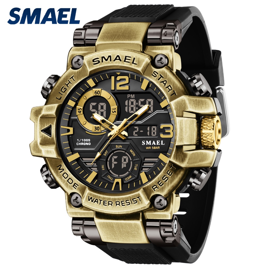 SMAEL 8110 Jam tangan smael,jam tangan pria anti air sport,jam digital pria, jam tangan pria anti ai