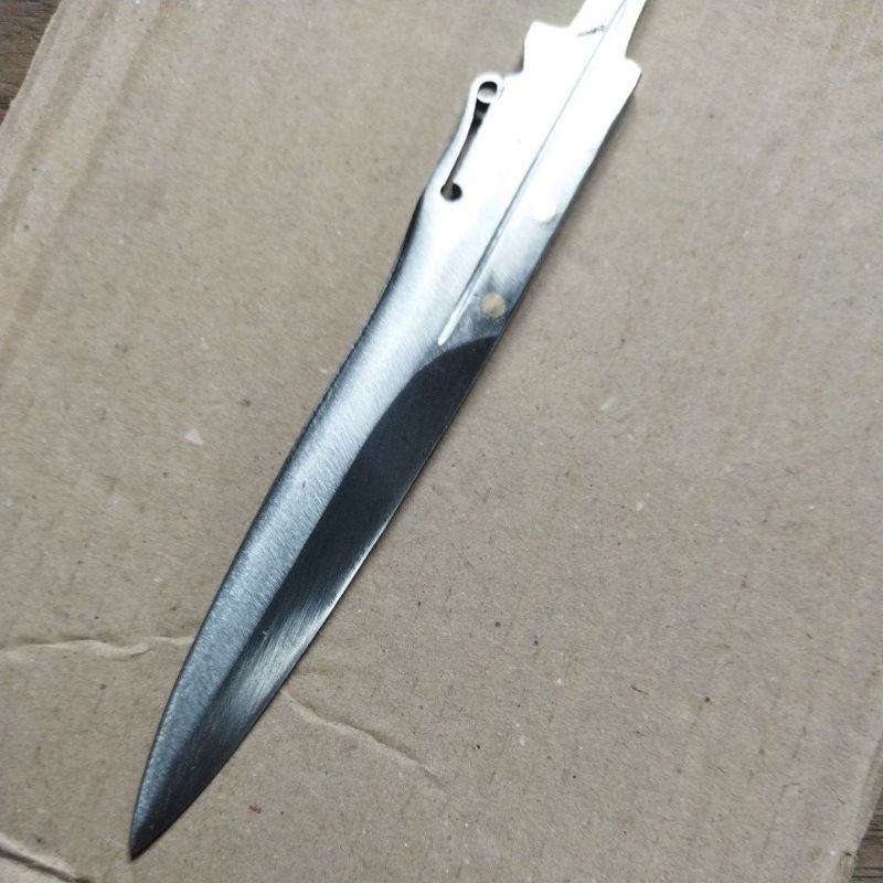 pisau raja tumpang bagalong tindik kuningan bahan per keong/per cacing ukuran 13cm,15cm,17cm,19cm,21