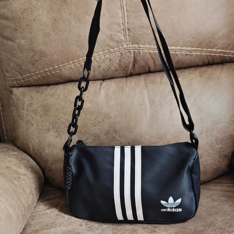 Tas Wanita Slempang Adidas Rantai 8011