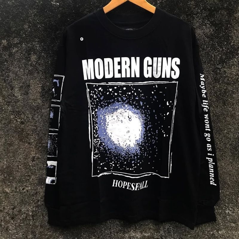 MODERN GUNS - HOPESFALL STREROID LONG SLEEVE BLACK