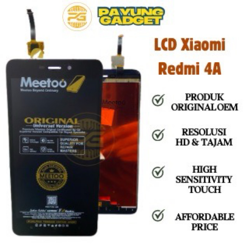 LCD XIAOMI REDMI 4A ORIGINAL FULLSET
