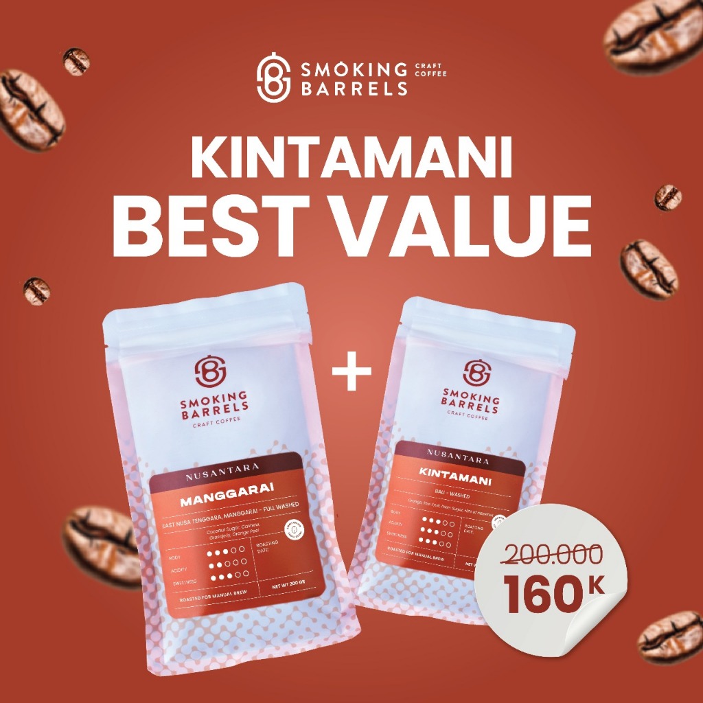 

Manggarai + Kintamani Special Bundling Nusantara Series - Biji Kopi Arabika SB Craft Coffee