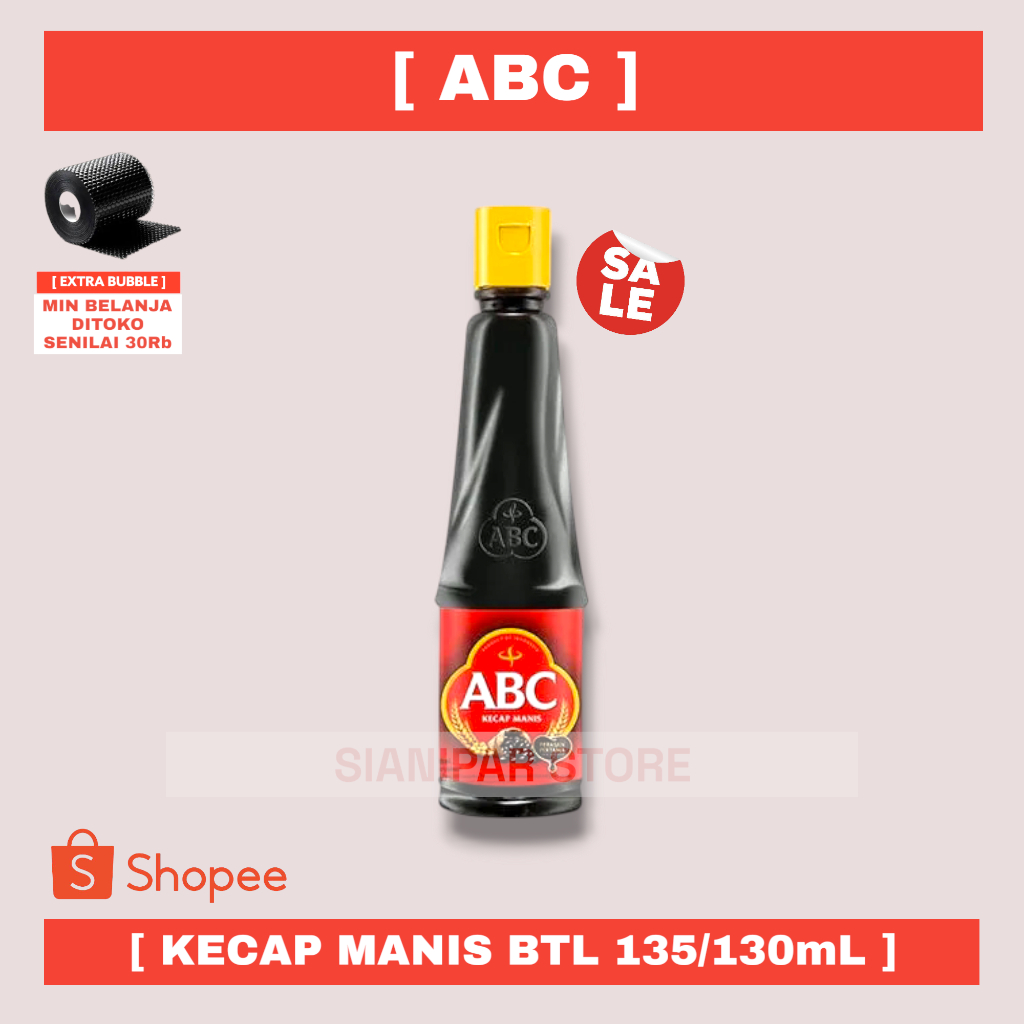 

ABC KECAP MANIS BTL 135/130mL