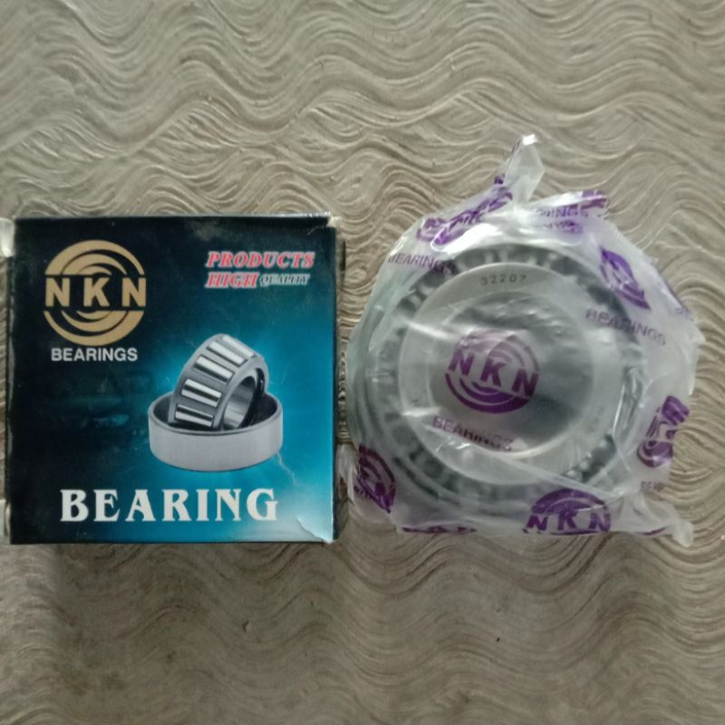 NKN Ball & Roller Bearings 32207, Sparepart Mesin Traktor Truk Truck, Products High Quality Alat Per