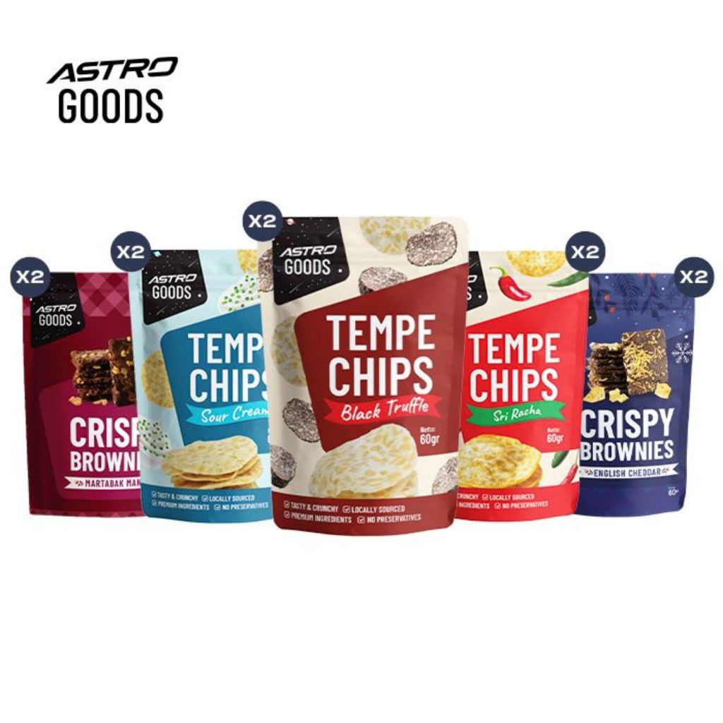 

PAKET KERIPIK TEMPE & KERIPIK Brownies Martabak Cheddar