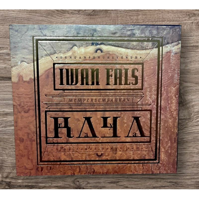 CD Original Album Raya  - Iwan Fals (18 track in 2 Disc)