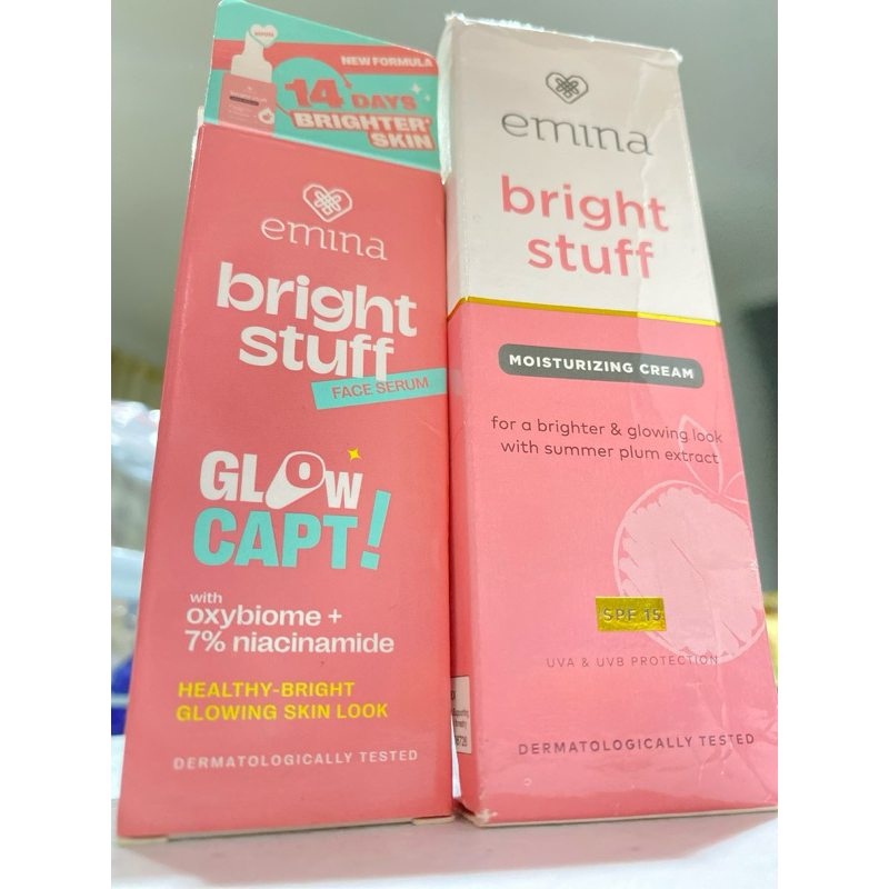 [ORI] Emina Series | Face Serum | Splash Serum | Night Cream | Moisturizing Cream