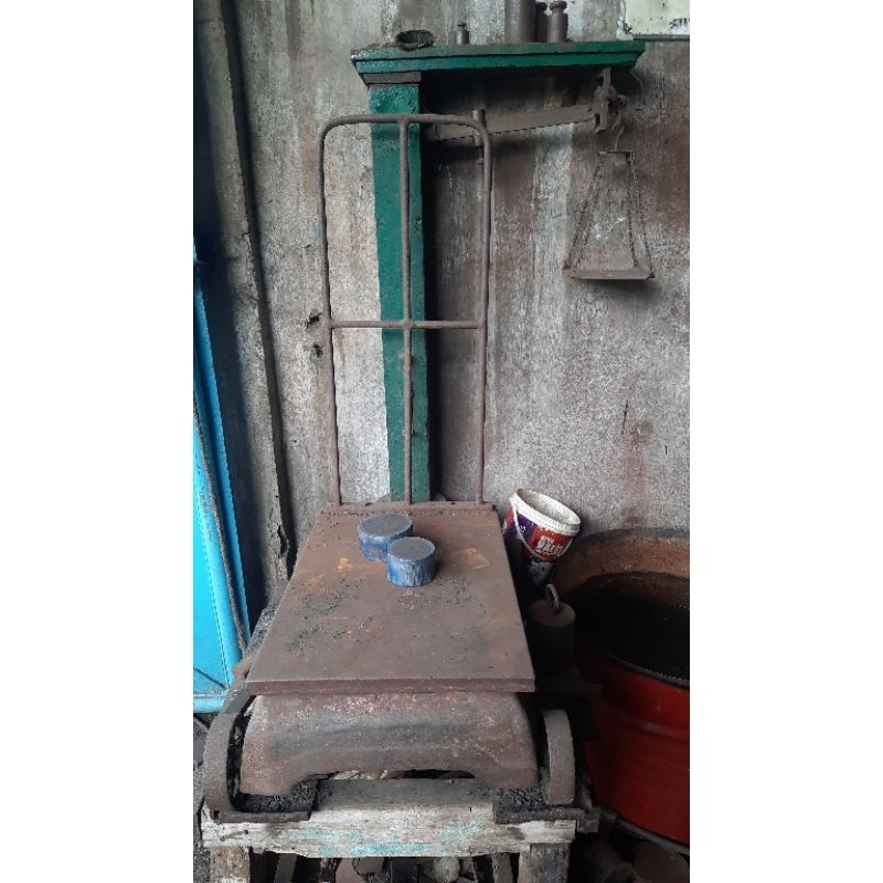 Besi plat bulat tebal 50mm diameter 90mm 1pcs