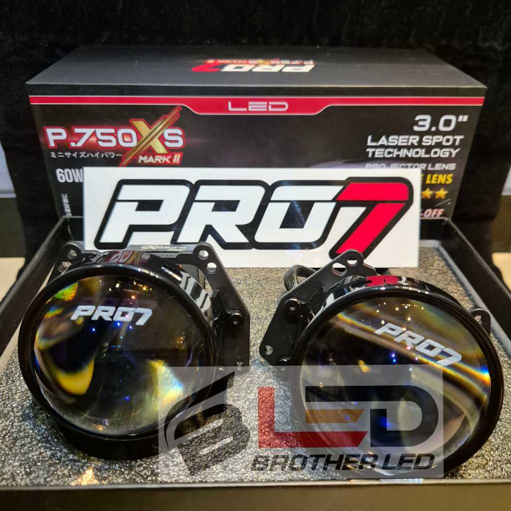 BILED PRO7 P.750 XS MARK II / PROJIE LED / LASER LED PRO7 P750XS Mark II 3 INCH BLUE LENS P.750XS Ma