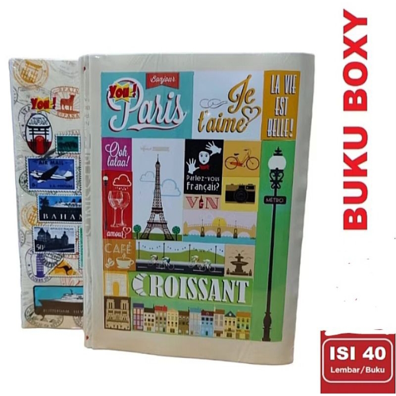 

5 PCS BUKU BOXY ISI 40 PERLEMBAR