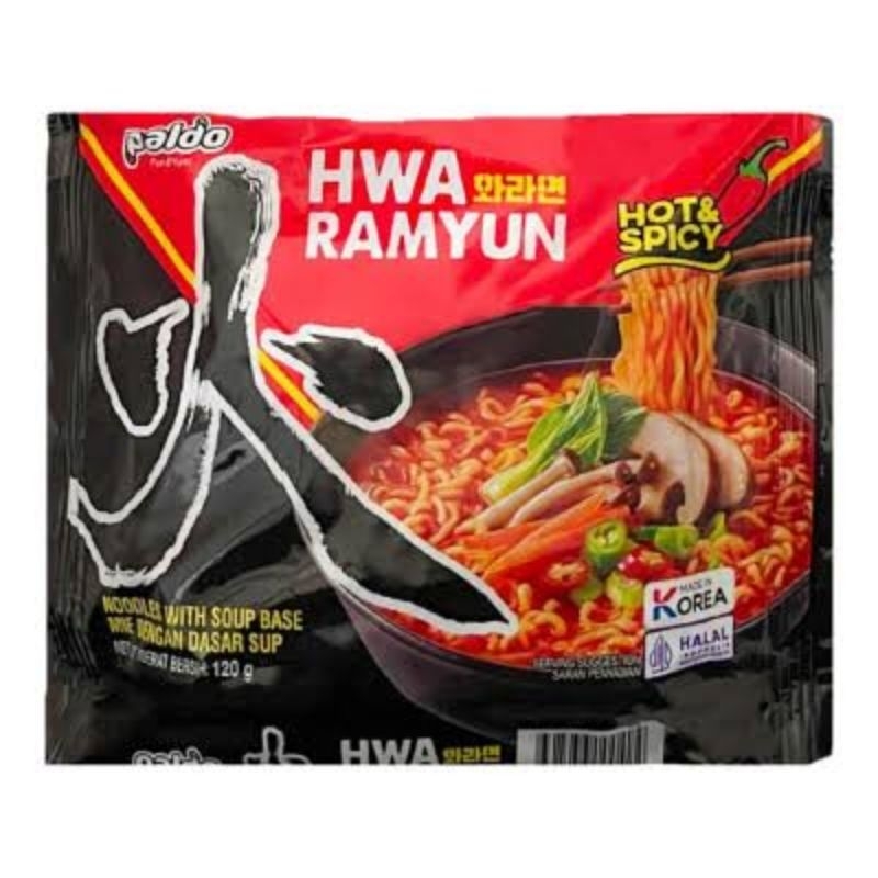 

PALDO HWA RAMYUN HOT SPICY RAMEN KOREA