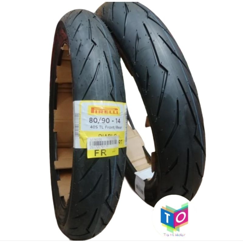 Pirelli Diablo Rosso Sport 80/80-14 80/90-14 90/80-14 100/80-14 Bonus Pentil Ban Pirelli