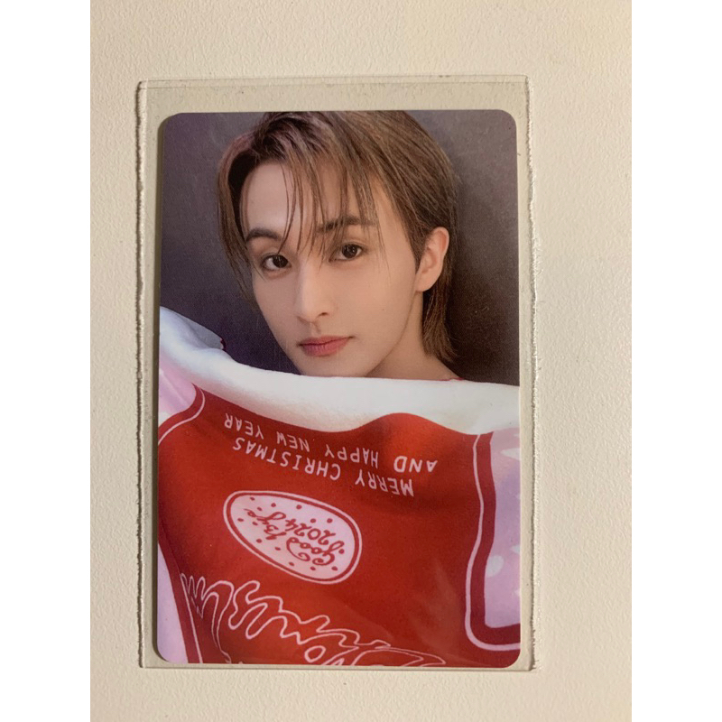 MARK PINK CHRISTMAS PHOTOCARD