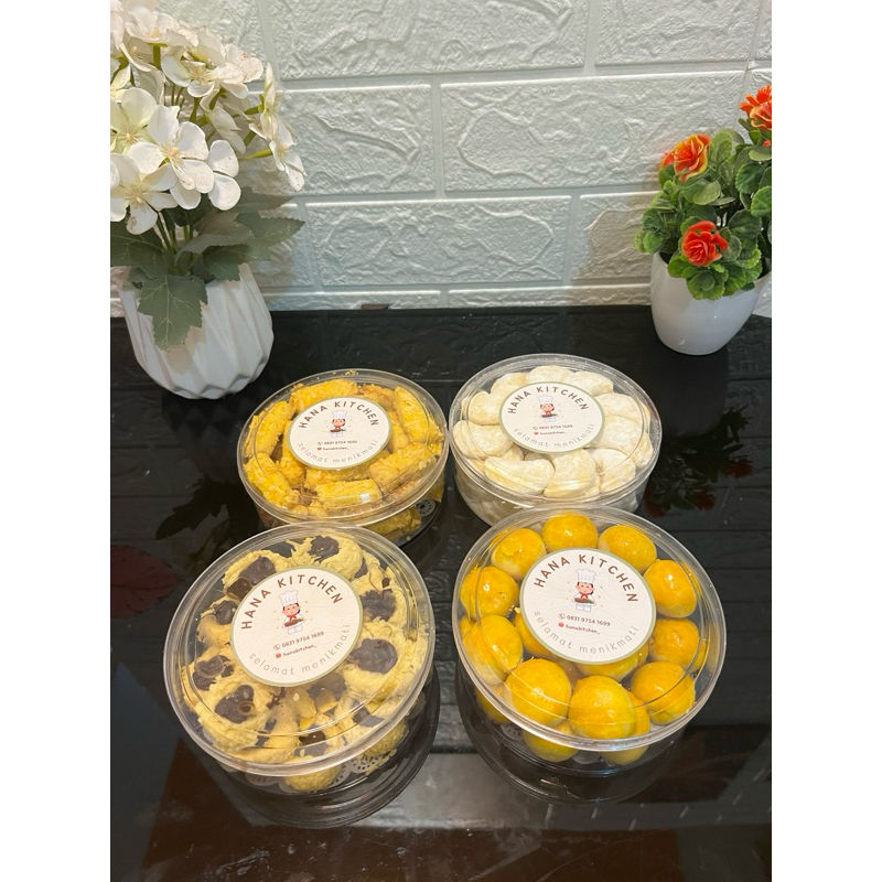 

Kue Kering Home made Nastar Classic Kastangel Thumbprint Cookies Putri Salju 250gr 500gr