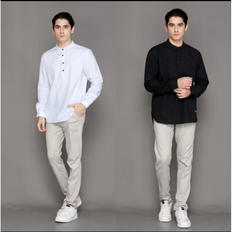 KEMEJA PRIA / KEMKO LENGAN PANJANG LINEN PREMIUM