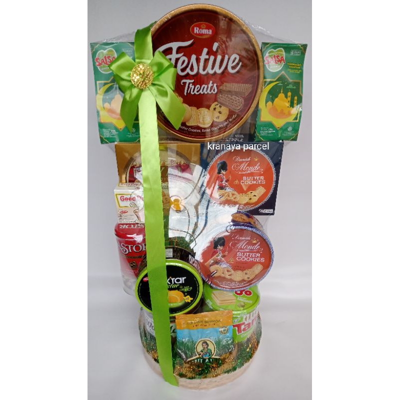 

parcel mewah READY/kue kaleng /parcel Lebaran