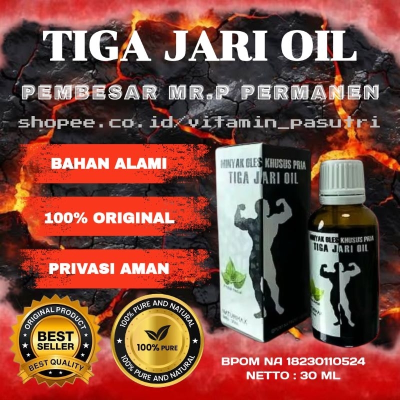 TIGA JARI OIL BPOM ORIGINAL MINYAK DUAN TIGA JARI / DAUN PEMBUNGKUS ASLI PAPUA DAUN BUNGKUS TIGA JAR