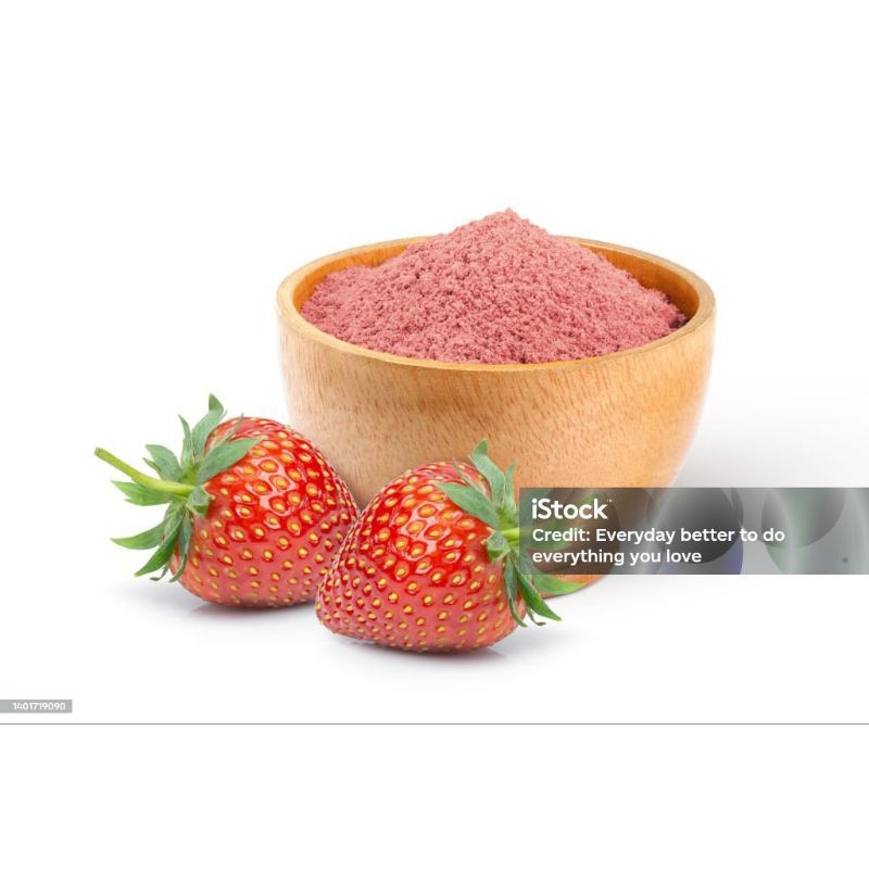

Bubuk minuman SPESIAL STRAWBERRY TEA 1000g + Gula