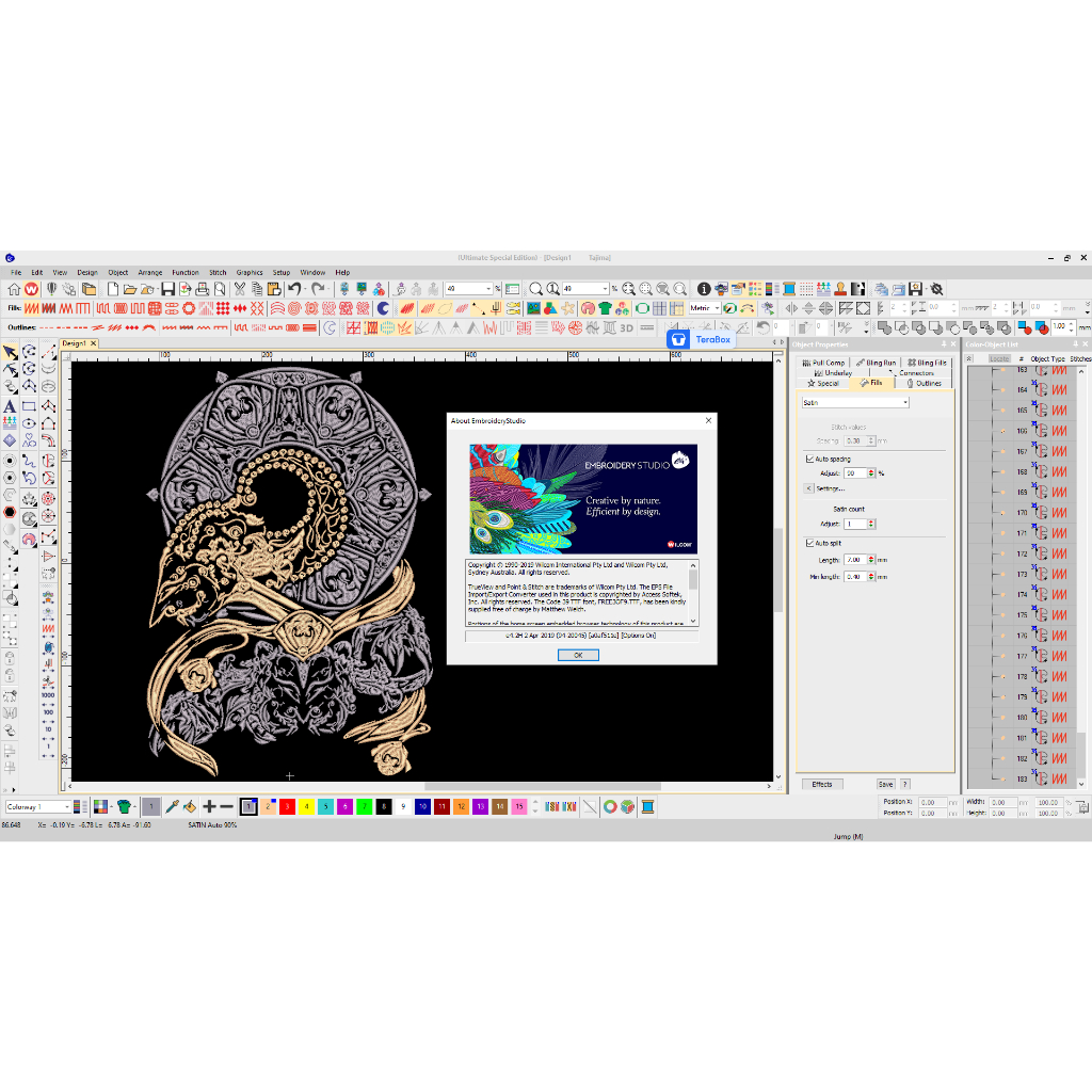 Wilcom Embroidery Studio e4.2 atau e2 Full Version