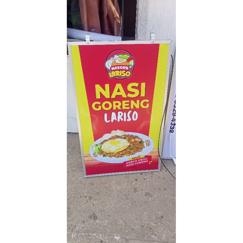 Neon Box 1 sisi 200 x 30