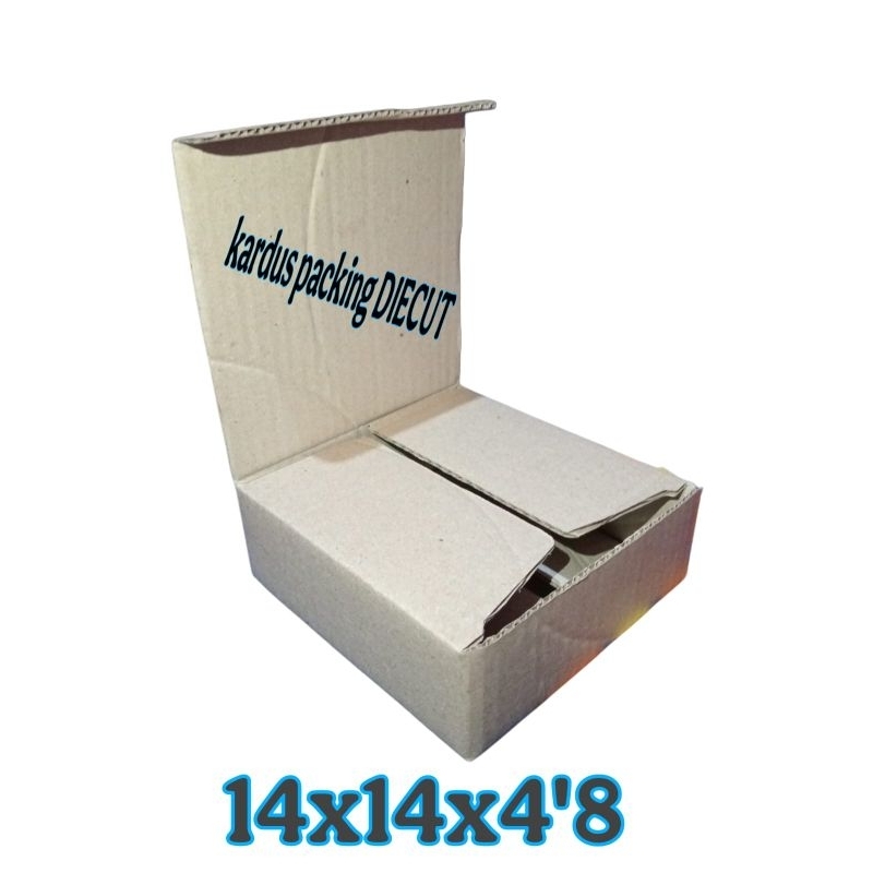 

kardus packing UK 14x14x4'8 kardus kecil kardus besar