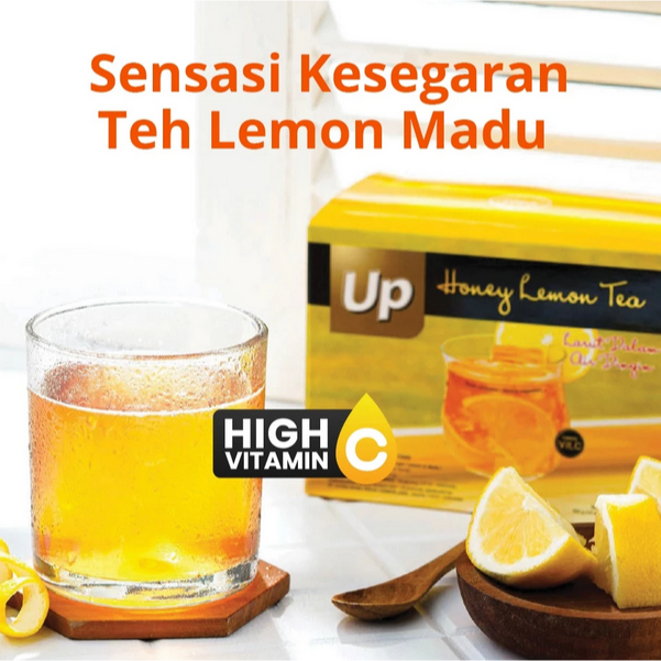 

Up Honey Lemon Tea (1 Box Isi 15 Sachet)