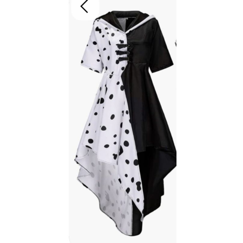 Cruella Devil Halloween Costume Cosplay