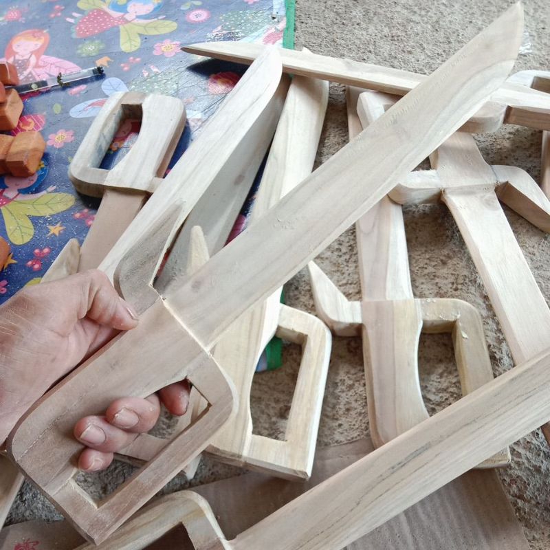 pedang kuntu-pedang kayu-pedang murah