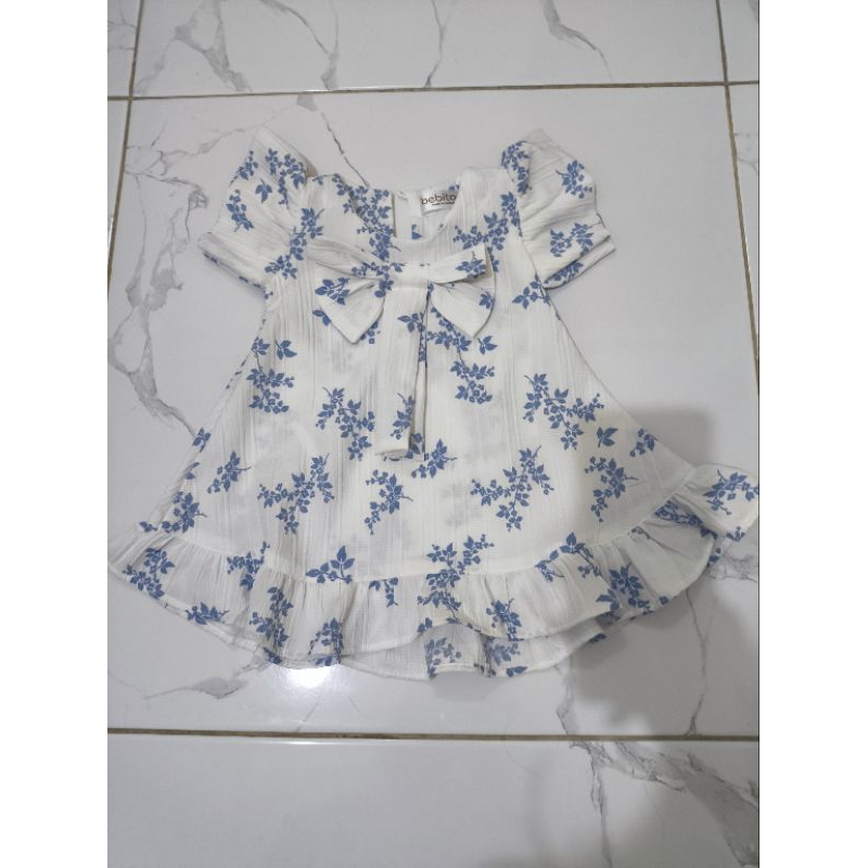 PRELOVED Dress bayi 6 - 12 bulan | Kado bayi anak perempuan