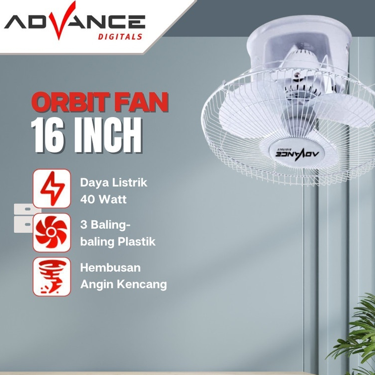 KIPAS ANGIN WALL ADVANCE OBF 16