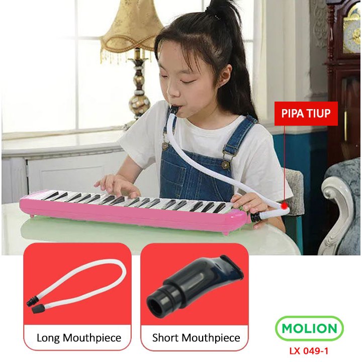 NEW - MOLION SNI PIANIKA MAINAN ANAK MURAH PIANO MINI MAINAN 3 WARNA DAPAT TAS PIANIKA YAMAHA