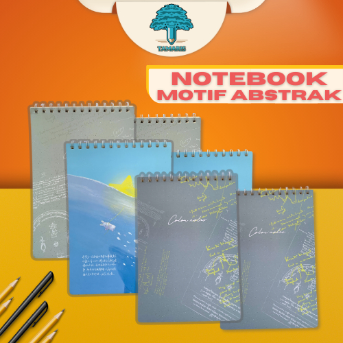 

NOTEBOOK MOTIF ABSTRAK - diary book