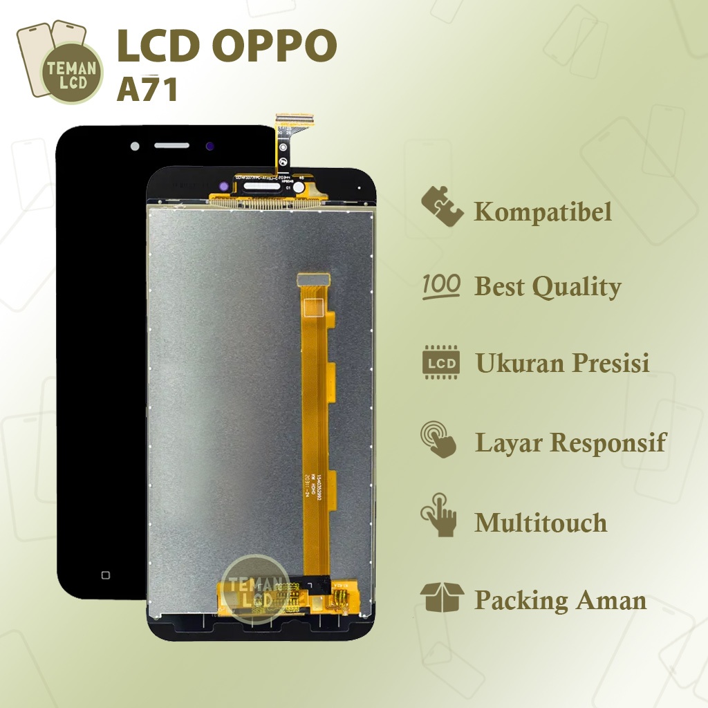 LCD Oppo A71 - Original 100% Fullset Touchscreen